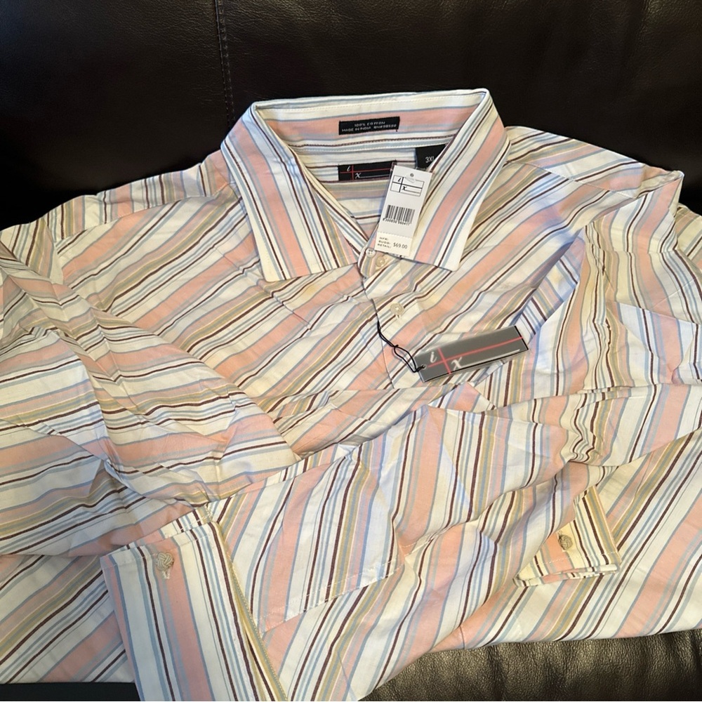 Men’s Multi Collar Button-Down Shirts NWT Lot of 6